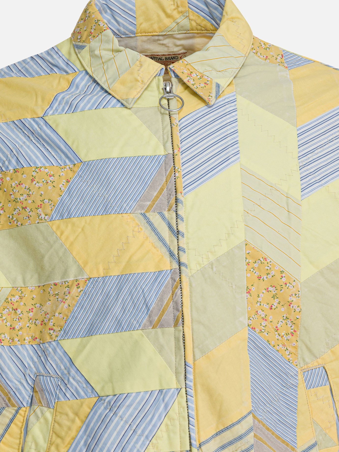 Giacche leggere & Trapuntate Graphics  Giallo - KAPITAL Uomo | PDP | VIETTI Online Store | Zoom-Modal_3
