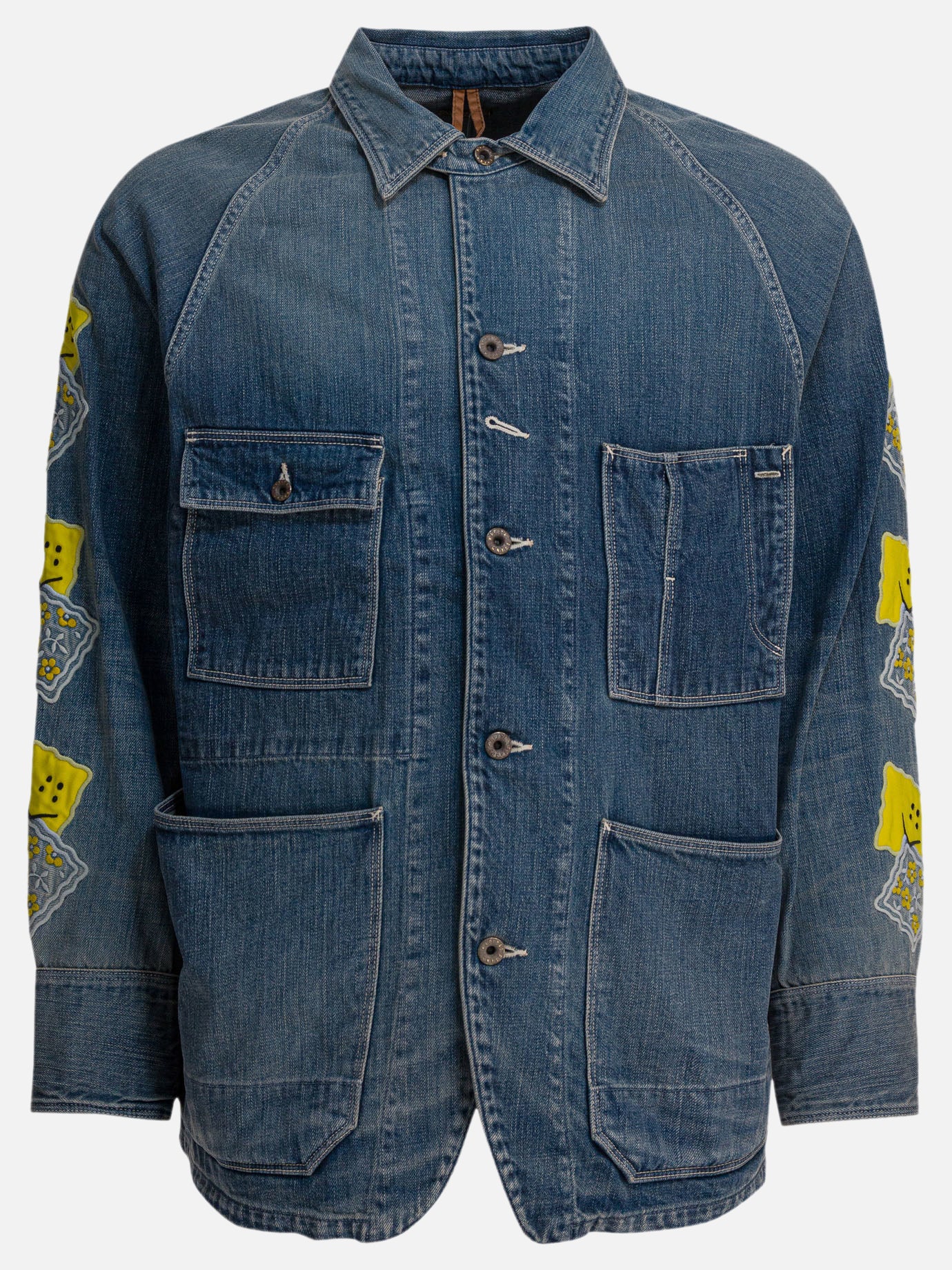 Giacche in denim Denim  Blu - KAPITAL Uomo | PDP | VIETTI Online Store | Zoom-Modal
