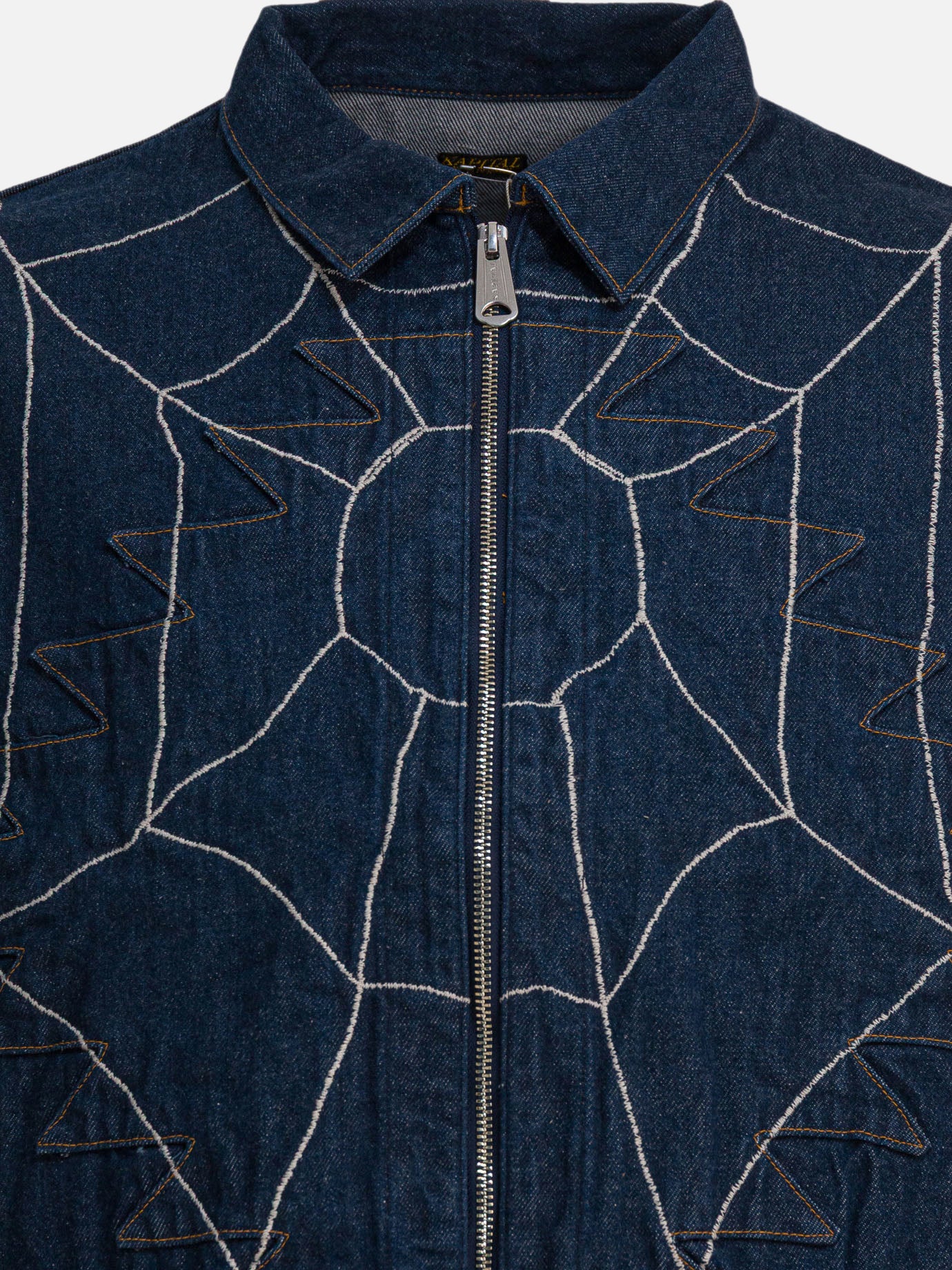 Giacche in denim Embroidered  Blu - KAPITAL Uomo | PDP | VIETTI Online Store | Zoom-Modal_3
