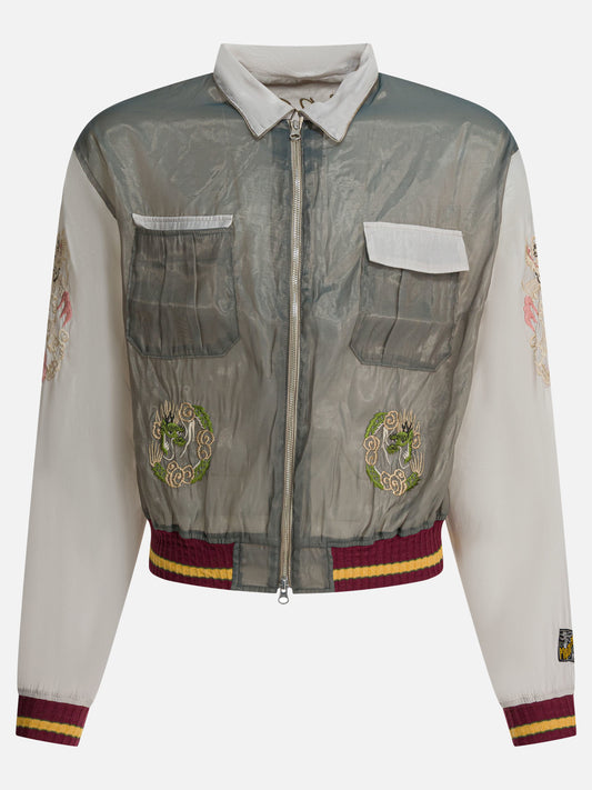Bomber jackets Embroidered  Green - KAPITAL Men | PLP | VIETTI Online Store 
