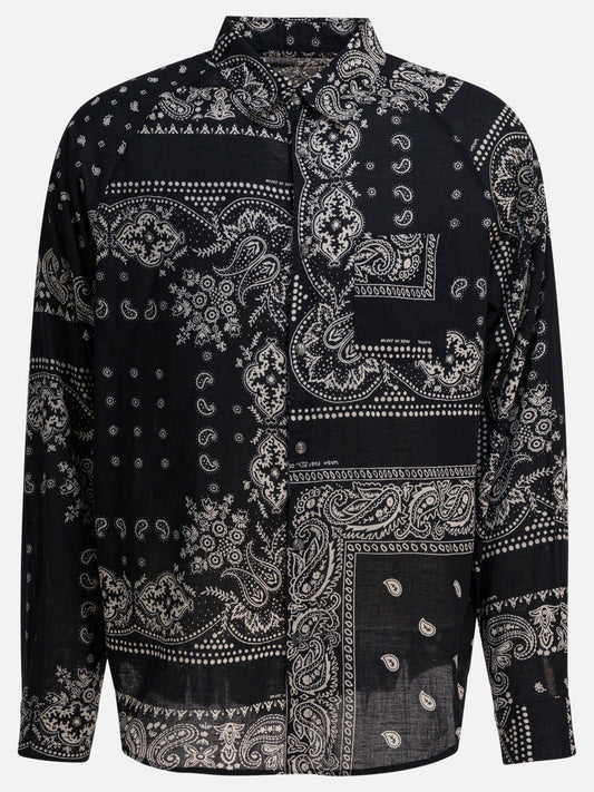 Camicie casual Paisley  Nero - KAPITAL Uomo | PLP | VIETTI Online Store 
