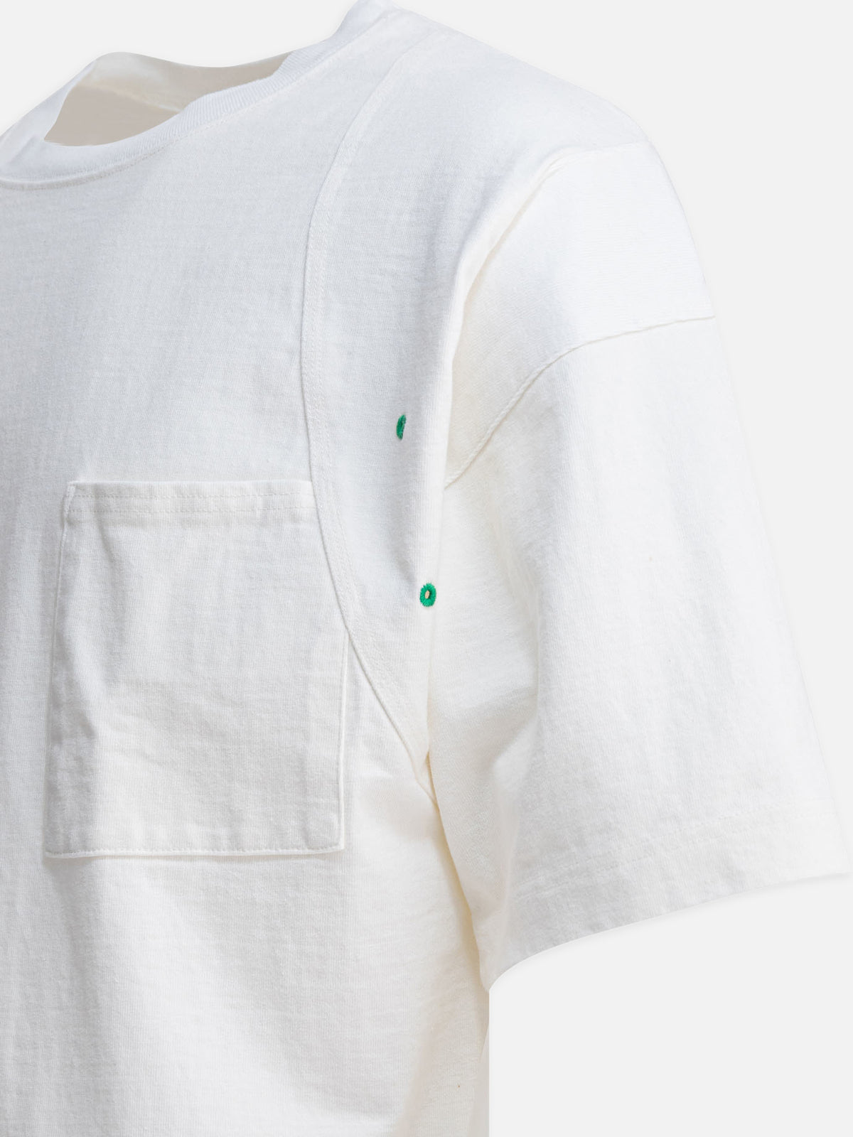 KAPITAL "Ventilator Pack T" t-shirt White - VIETTI