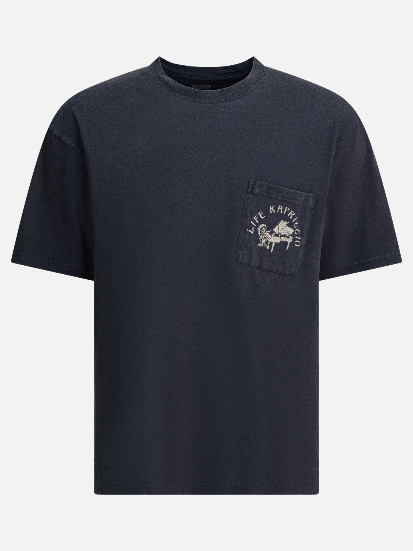 Crewneck t-shirts Print  Black - KAPITAL Men | PDP | VIETTI Online Store | thumbnail