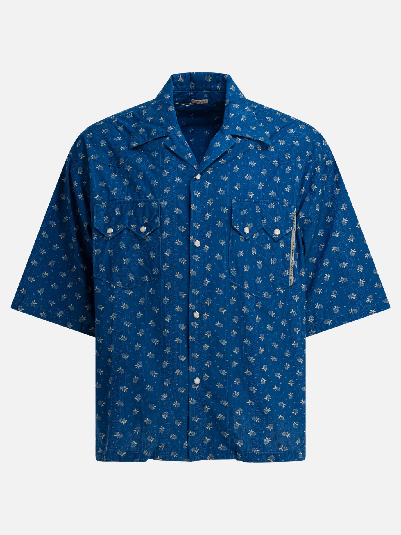 Camicie casual Floral  Blu - KAPITAL Uomo | PDP | VIETTI Online Store | thumbnail