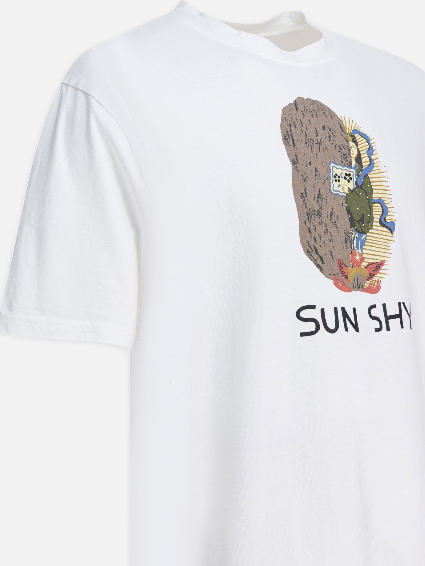 T-shirt girocollo Print  Bianco - KAPITAL Uomo | PDP | VIETTI Online Store | thumbnail_4