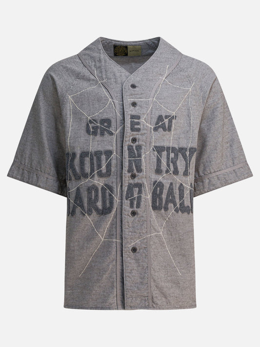 Camicie casual Print  Grigio - KAPITAL Uomo | PLP | VIETTI Online Store 
