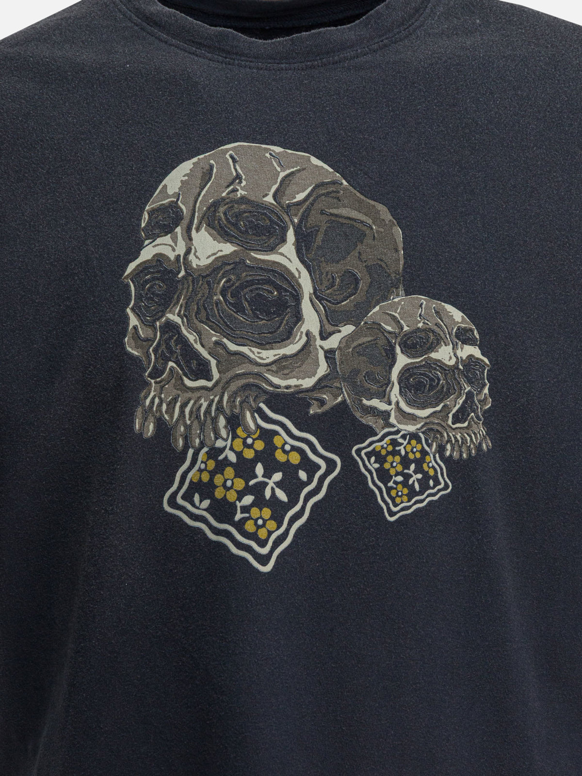 KAPITAL "Peckish" t-shirt Black - VIETTI