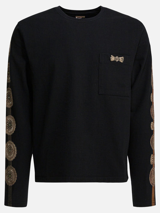 KAPITAL "Concho" T-shirt Black

