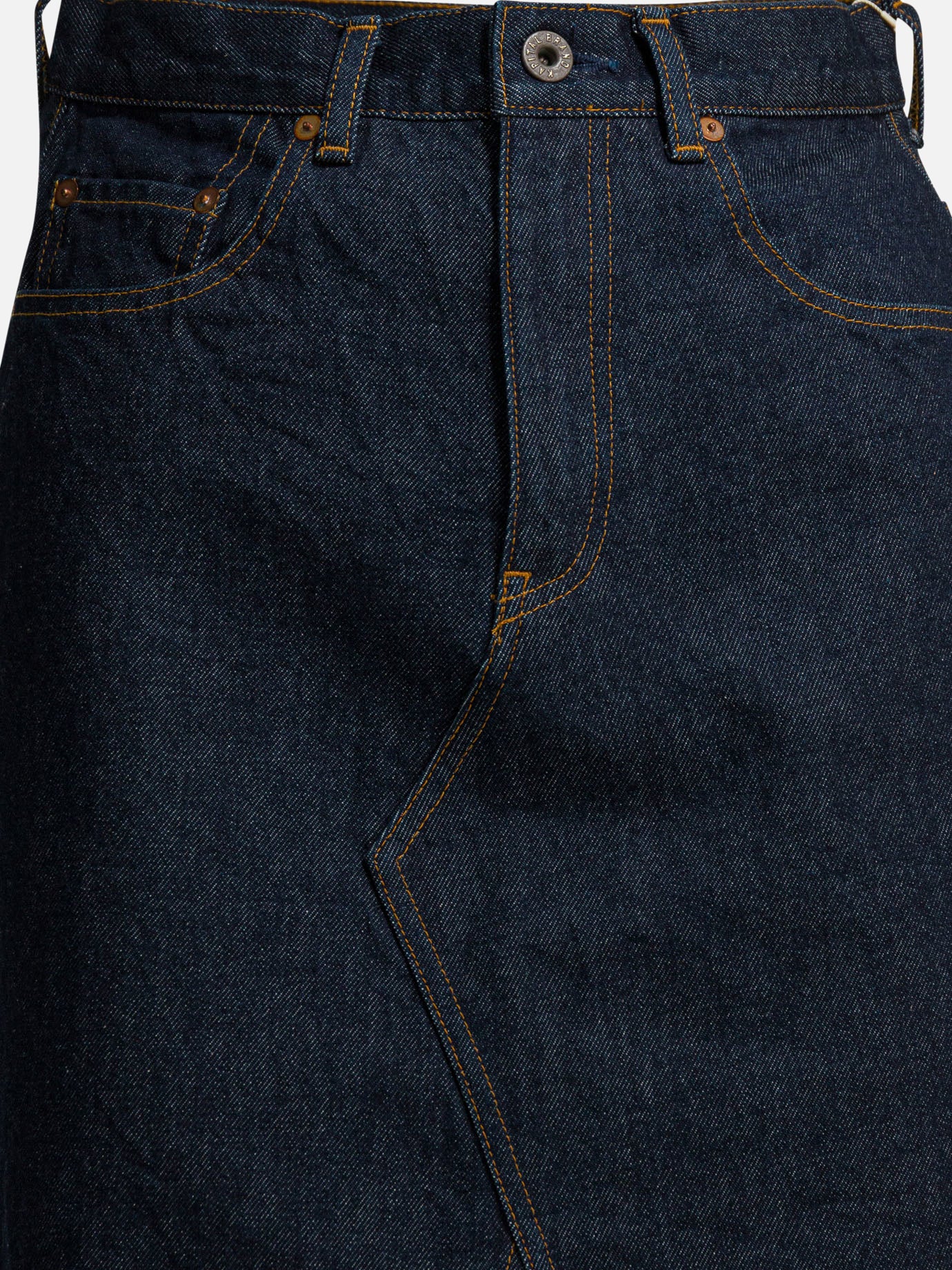 Midi skirts Solid colour  Blue - KAPITAL Women | PDP | VIETTI Online Store | Zoom-Modal_3
