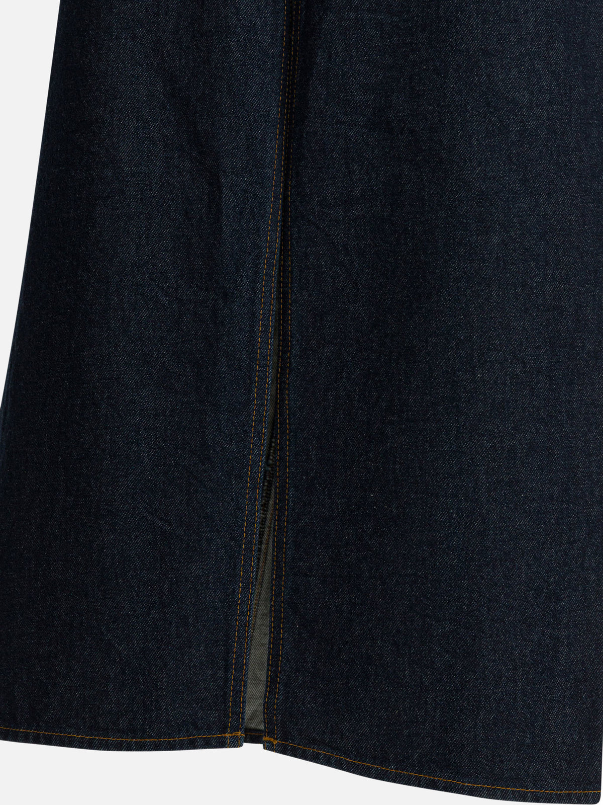 KAPITAL Denim midi skirt Blue - VIETTI