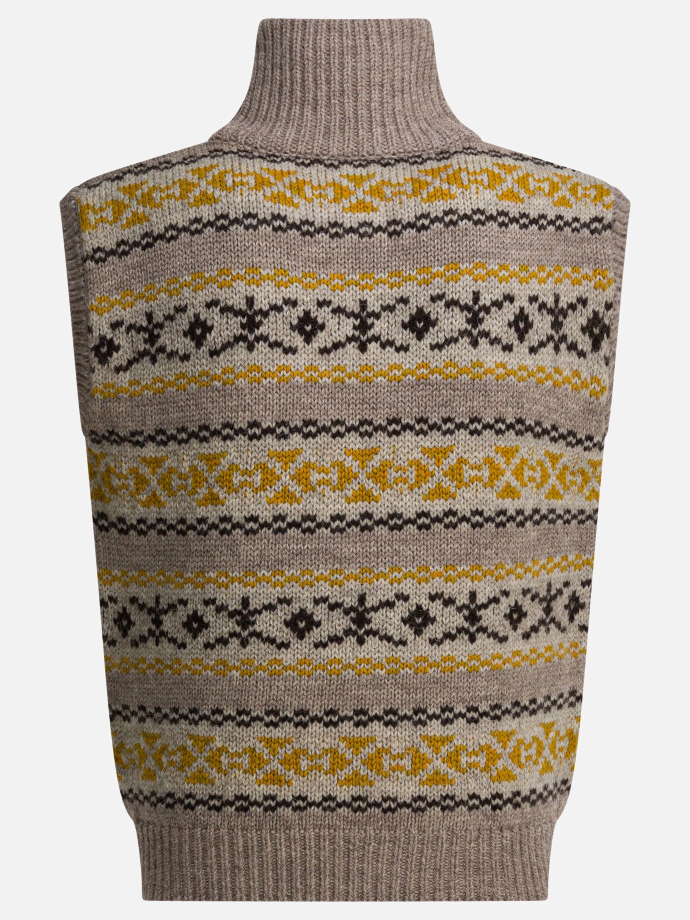 Vests Textured knit  Yellow - KAPITAL Men | PDP | VIETTI Online Store | Zoom-Modal_2
