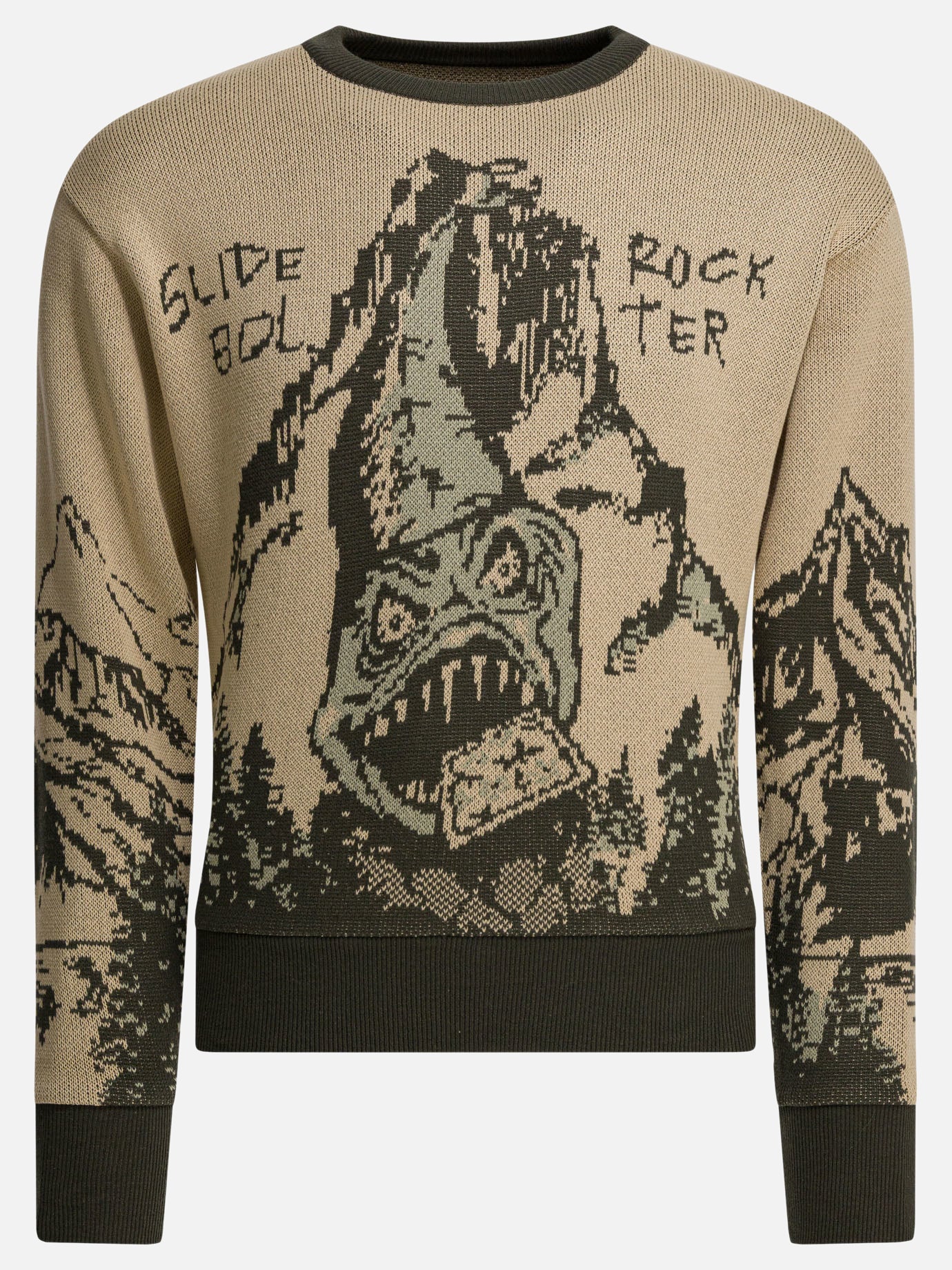 Maglioni girocollo Graphics  Beige - KAPITAL Uomo | PDP | VIETTI Online Store | thumbnail