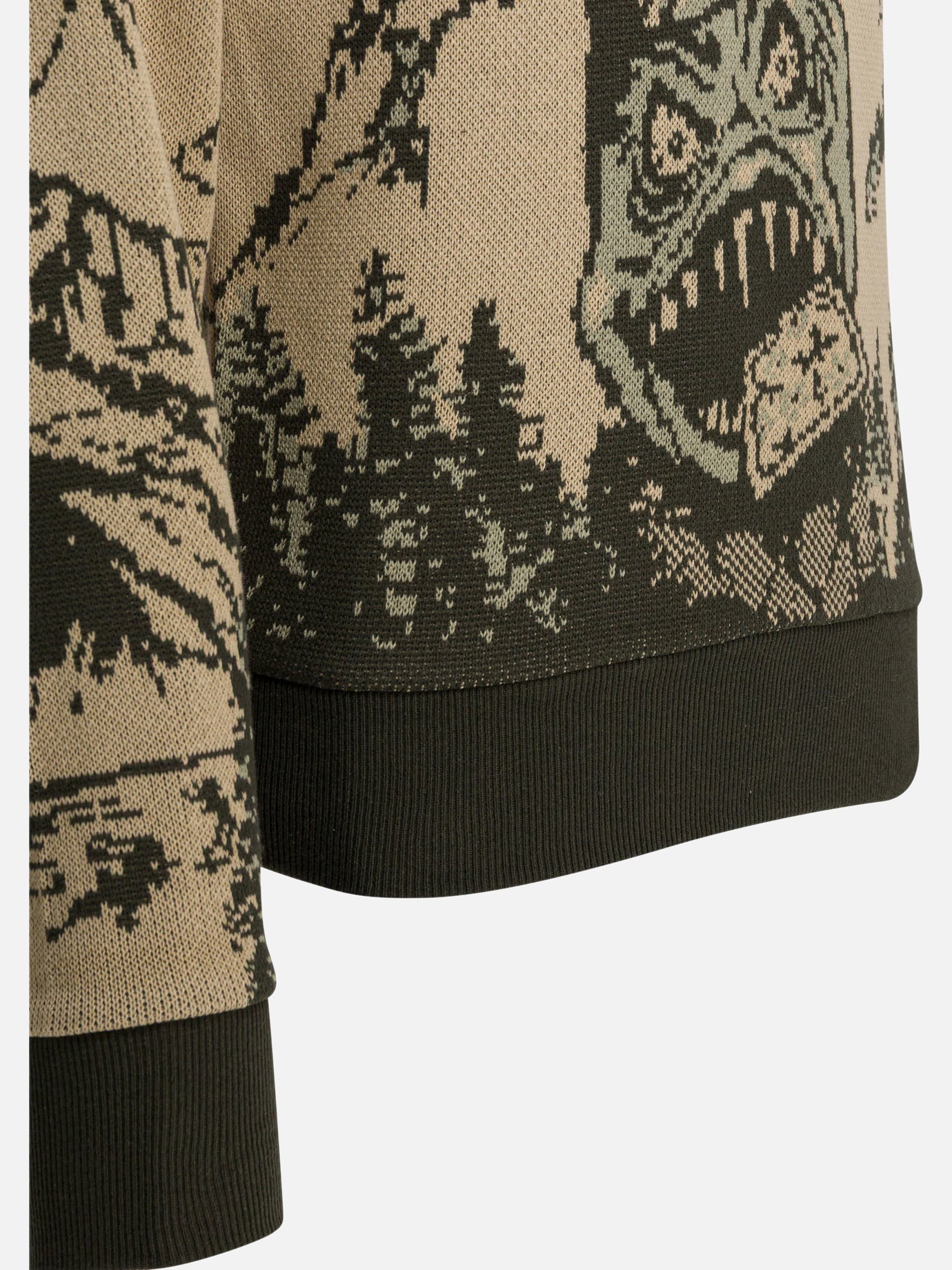 Maglioni girocollo Graphics  Beige - KAPITAL Uomo | PDP | VIETTI Online Store | Zoom-Modal_4
