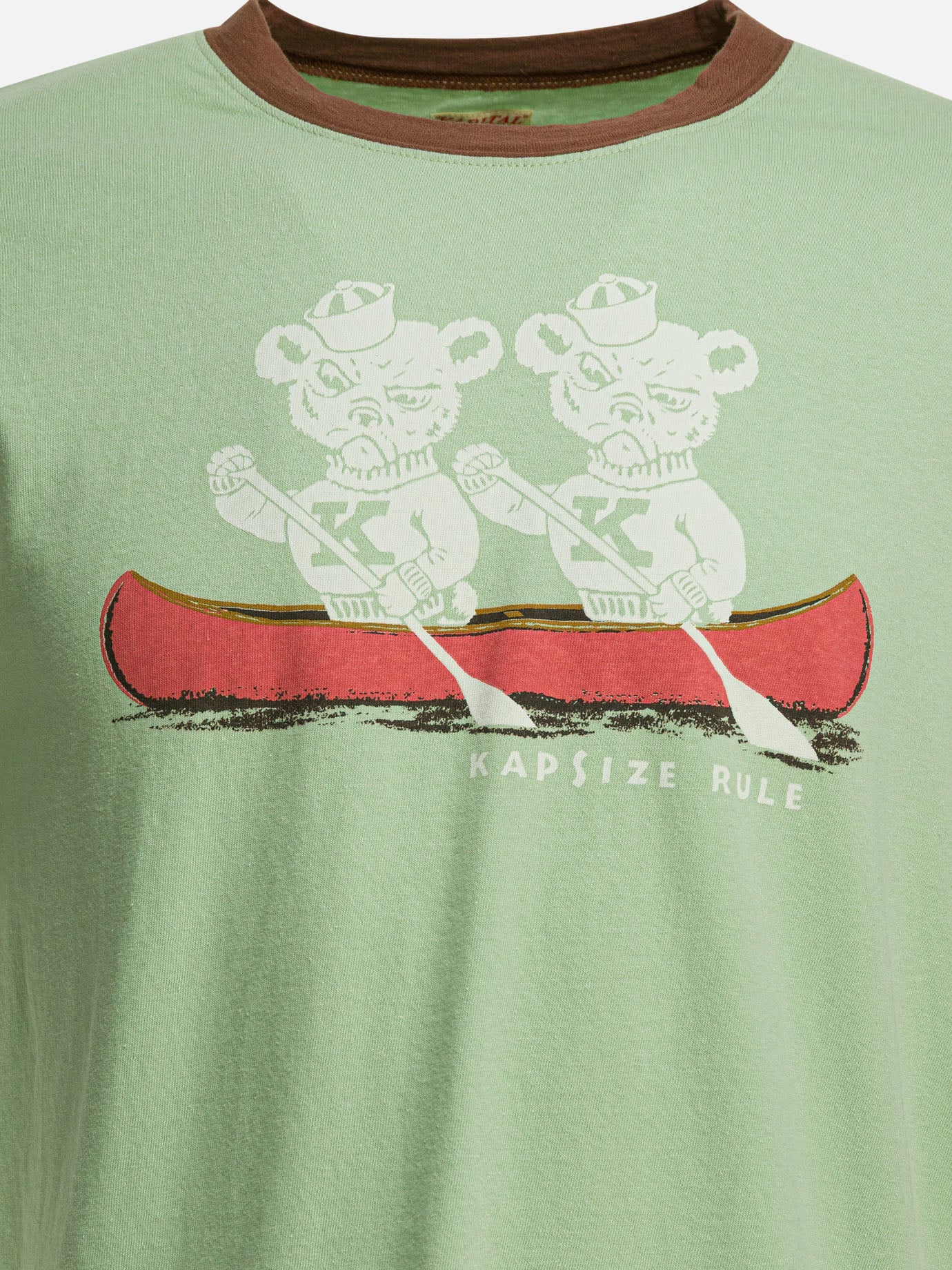 T-shirt girocollo Graphics  Verde - KAPITAL Uomo | PDP | VIETTI Online Store | thumbnail_3