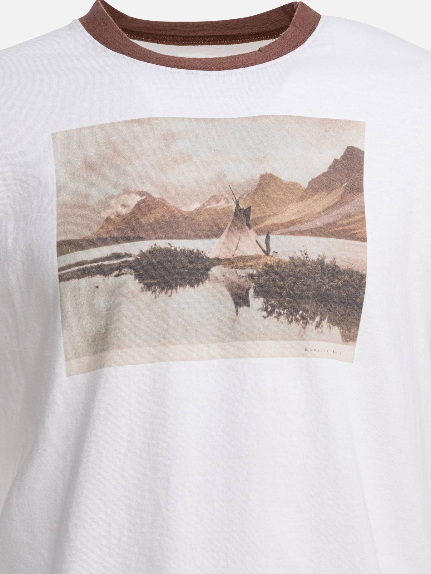 Crewneck t-shirts Graphics  White - KAPITAL Men | PDP | VIETTI Online Store | thumbnail_3
