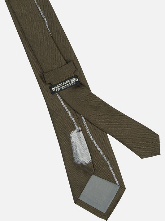 Cravatte 100% silk  Marrone - KAPITAL Uomo | PDP | VIETTI Online Store | 2
