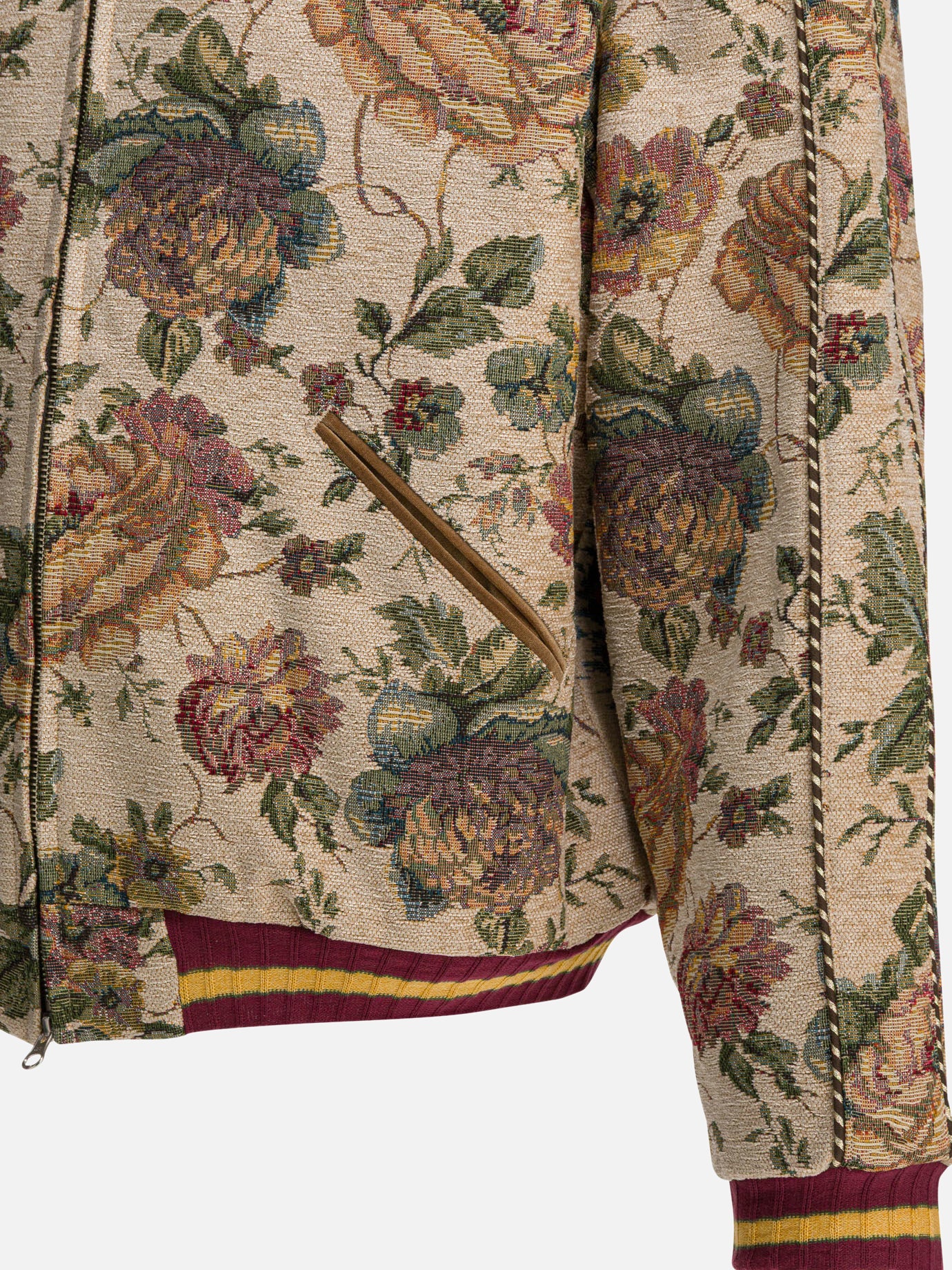 Bomber jackets Floral  Beige - KAPITAL Men | PDP | VIETTI Online Store | Zoom-Modal_3
