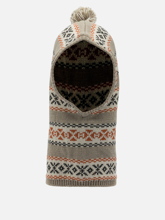 KAPITAL "Yellowknife" balaclava Beige

