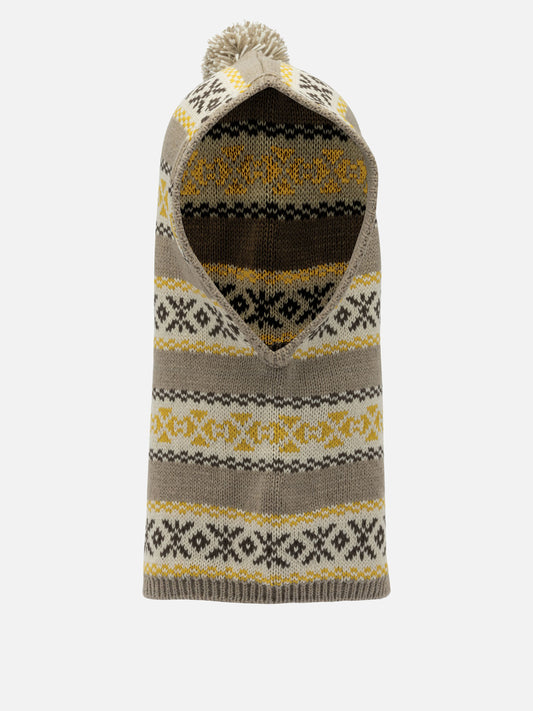 KAPITAL "Yellowknife" balaclava Beige

