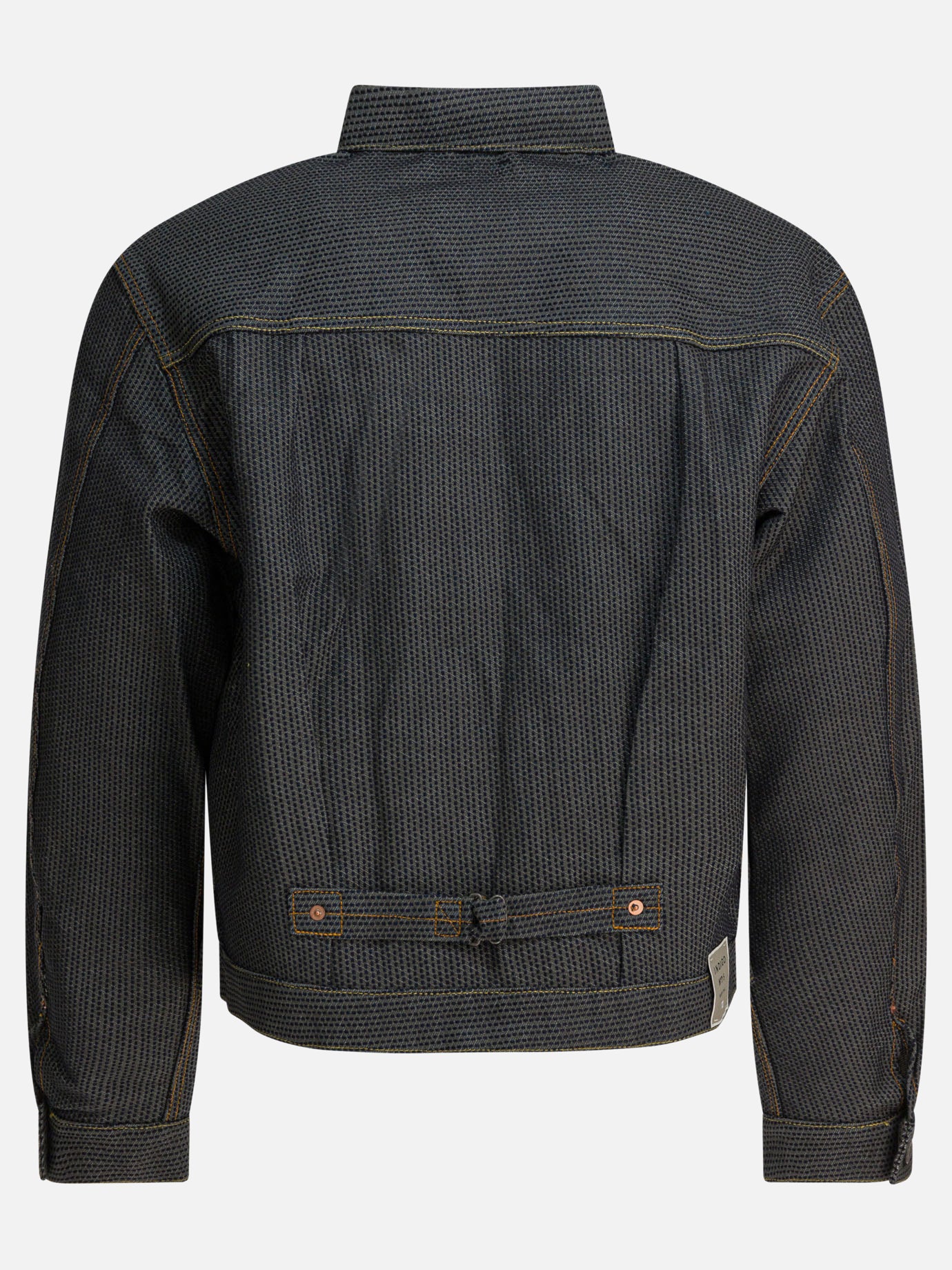 Giacche in denim Solid colour  Blu - KAPITAL Uomo | PDP | VIETTI Online Store | Zoom-Modal_2
