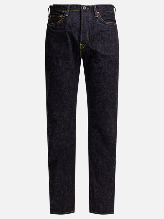 Jeans a gamba dritta Solid colour  Blu - KAPITAL Uomo | PLP | VIETTI Online Store 
