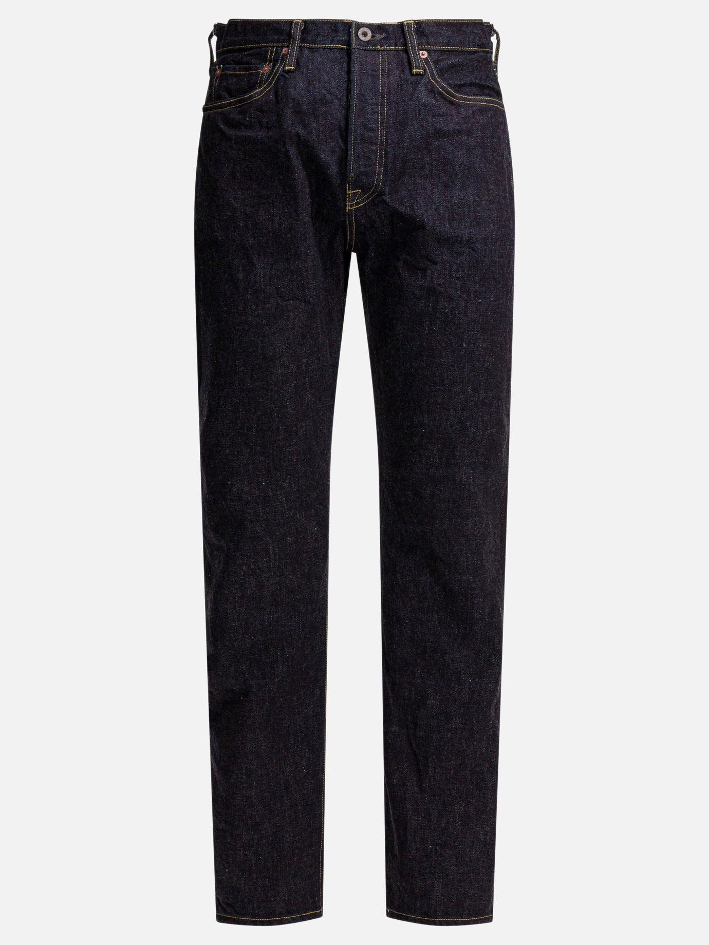 Straight-leg jeans Solid colour  Blue - KAPITAL Men | PDP | VIETTI Online Store | Zoom-Modal
