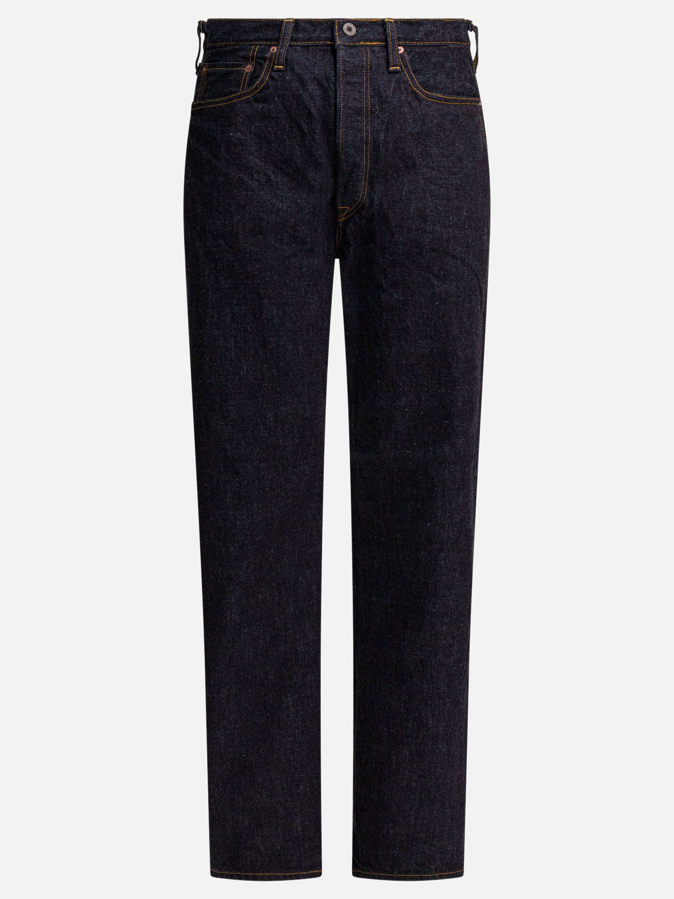 Straight-leg jeans Solid colour  Blue - KAPITAL Men | PDP | VIETTI Online Store | thumbnail