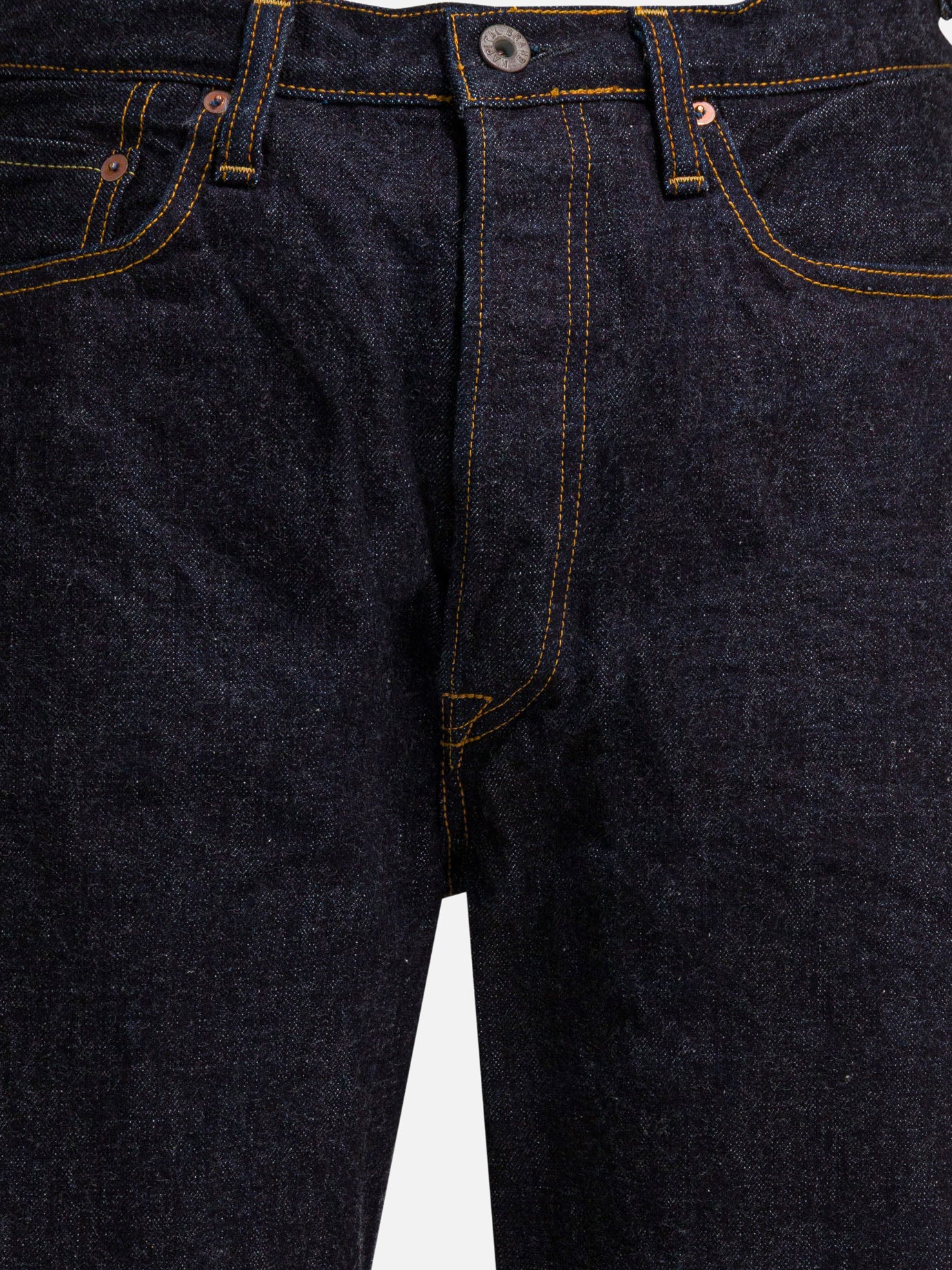 Straight-leg jeans Solid colour  Blue - KAPITAL Men | PDP | VIETTI Online Store | Zoom-Modal_3

