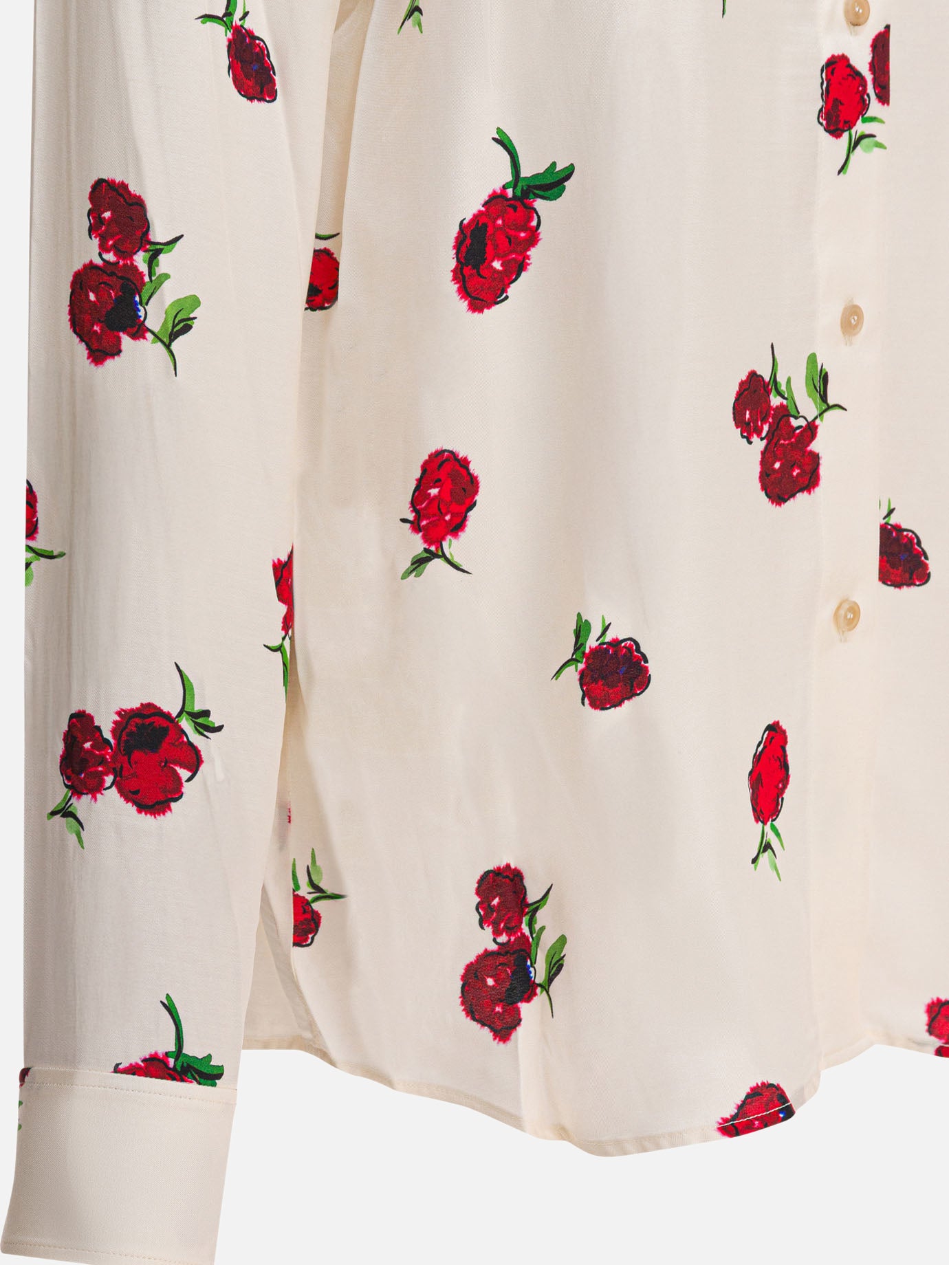 Camicie casual Print  Beige - Khaite Donna | PDP | VIETTI Online Store | thumbnail_4