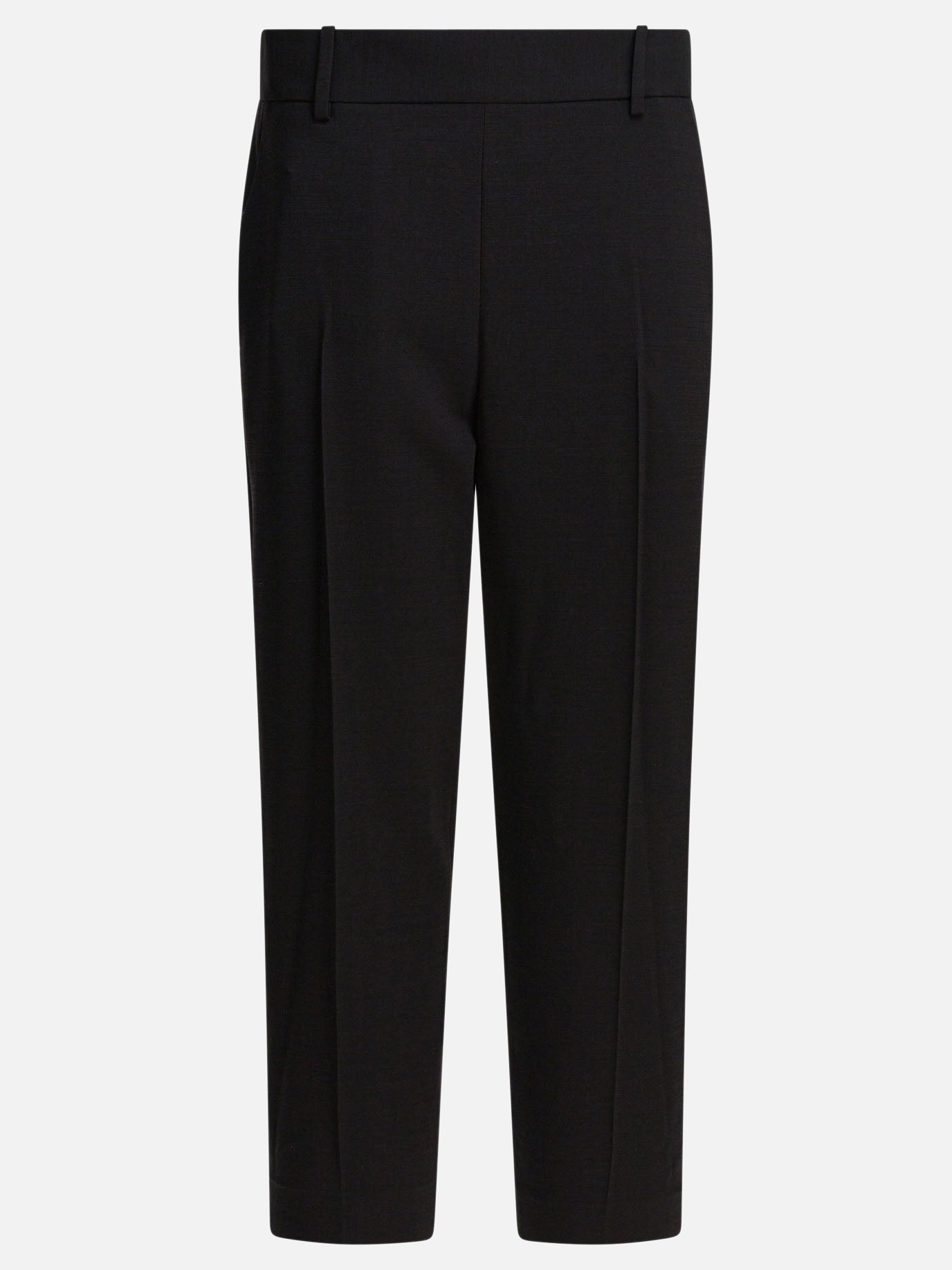 Pantaloni casual Solid colour  Nero - Khaite Donna | PDP | VIETTI Online Store | thumbnail