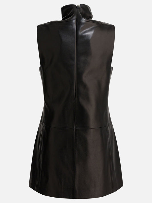 Mini dresses Solid colour  Black - Khaite Women | PLP | VIETTI Online Store | 2
