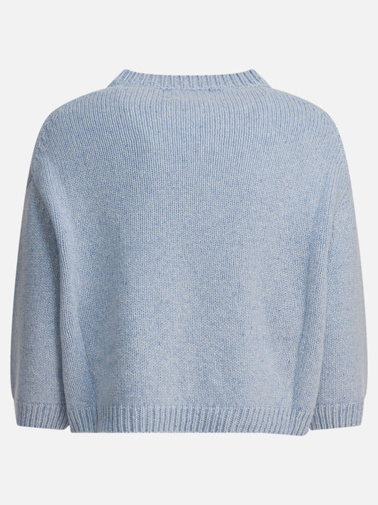 Maglioni girocollo Solid colour  Azzurro - Khaite Donna | PDP | VIETTI Online Store | 2
