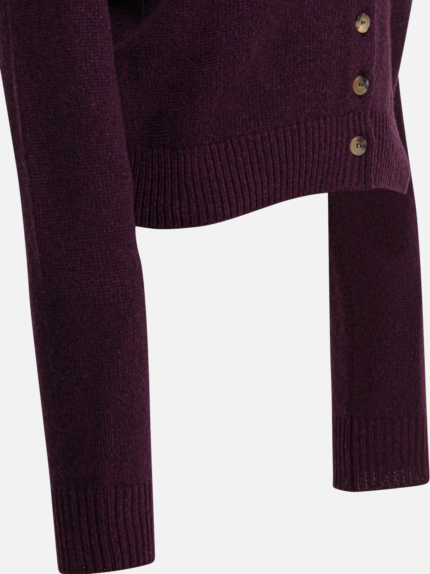 Maglioni girocollo Solid colour  Viola - Khaite Donna | PDP | VIETTI Online Store | thumbnail_4