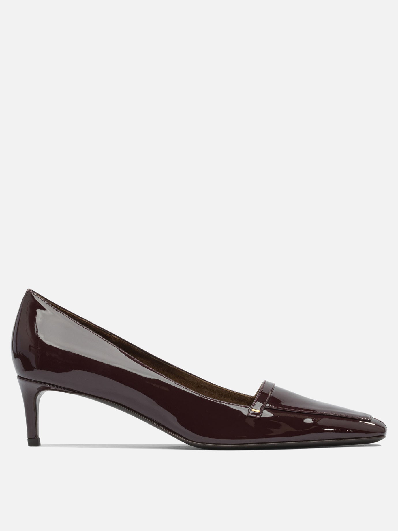 パンプス Prada Brushed leather pumps 35 mm Prada 35mm brushed-leather Pumps | Yellow | FARFETCH