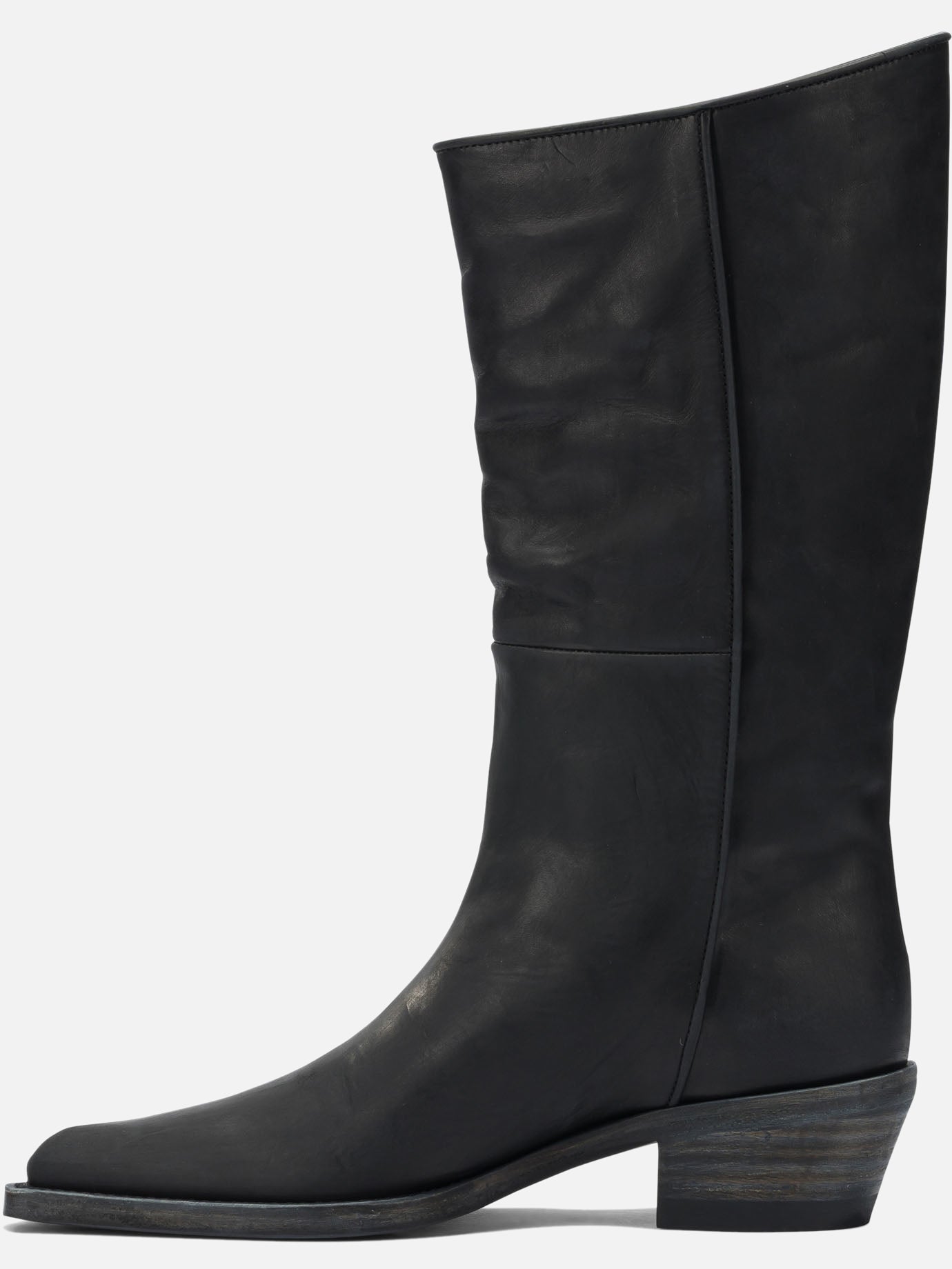 Al ginocchio 100% Leather  Nero - Khaite Donna | PDP | VIETTI Online Store | Zoom-Modal_3
