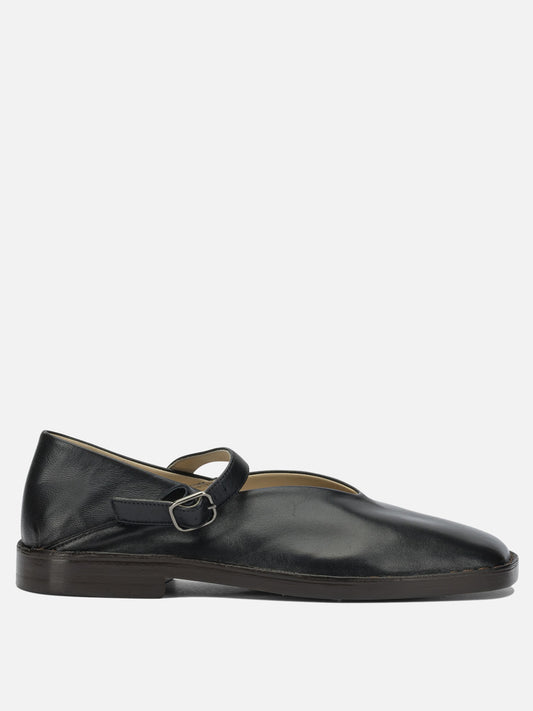 Ballerine Mary Jane 100% calf leather  Nero - Lemaire Donna | PDP | VIETTI Online Store 
