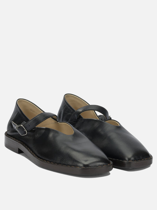Ballerine Mary Jane 100% calf leather  Nero - Lemaire Donna | PDP | VIETTI Online Store | 2
