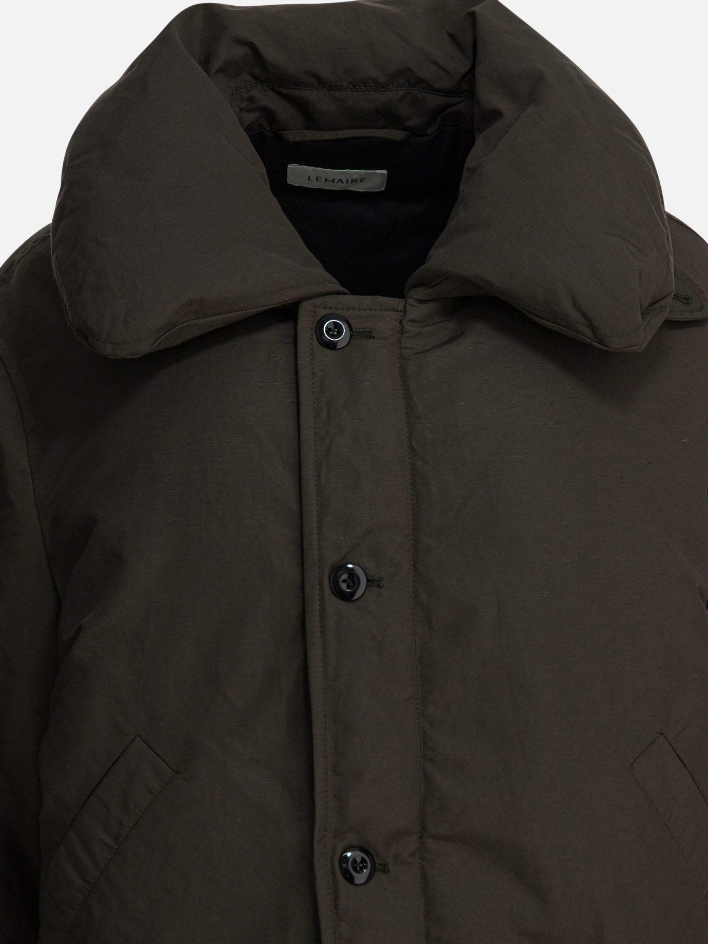 Piumini corti Solid colour  Marrone - Lemaire Donna | PDP | VIETTI Online Store | Zoom-Modal_3
