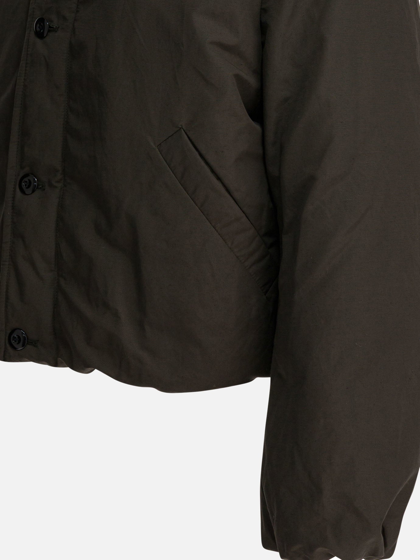 Piumini corti Solid colour  Marrone - Lemaire Donna | PDP | VIETTI Online Store | Zoom-Modal_4
