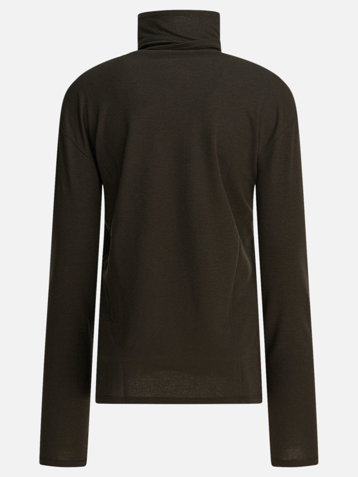 Lemaire Scarf neck blouse Brown