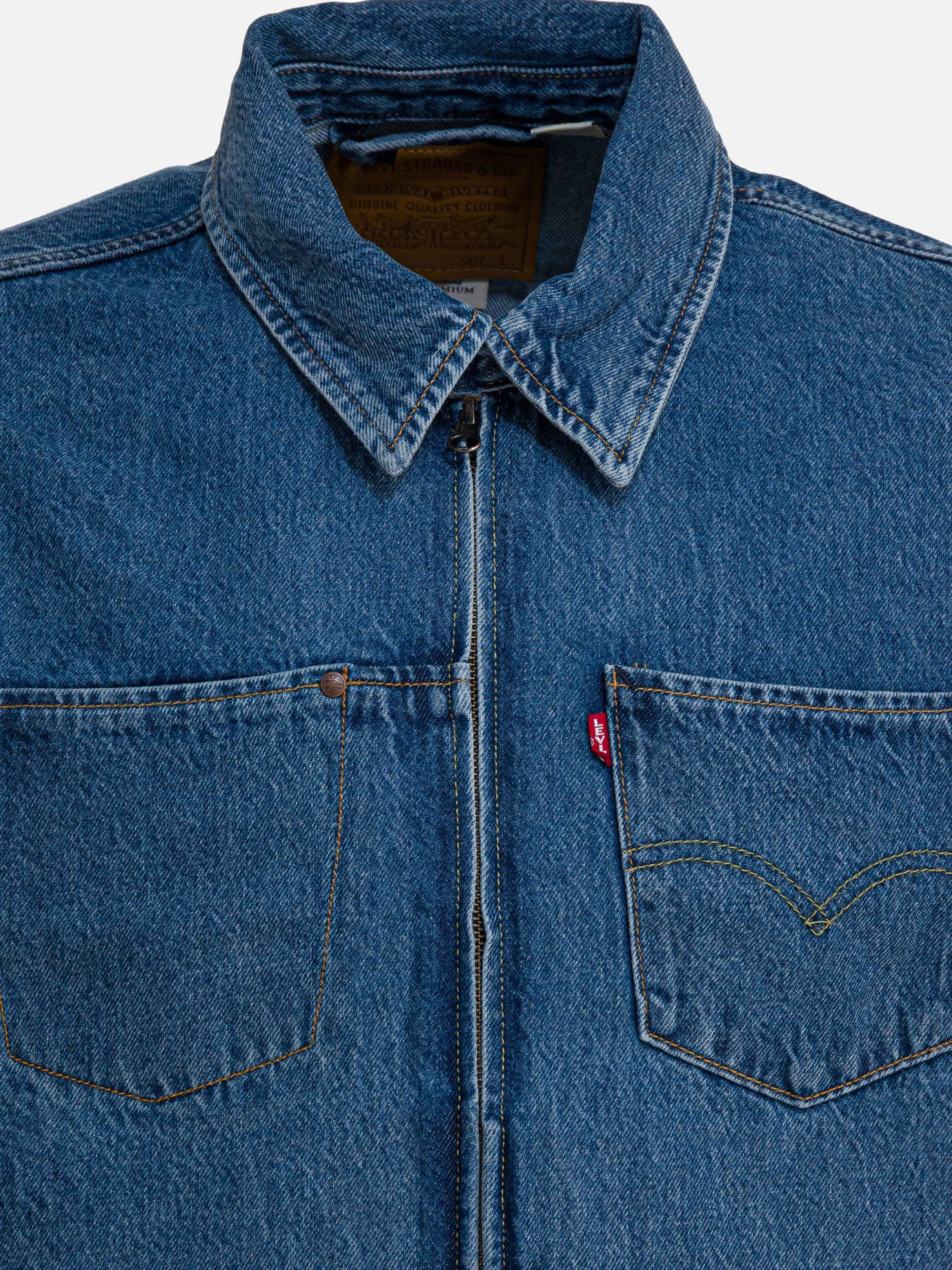 Giacche in denim Solid colour  Azzurro - Levi&#39;s Uomo | PDP | VIETTI Online Store | thumbnail_3