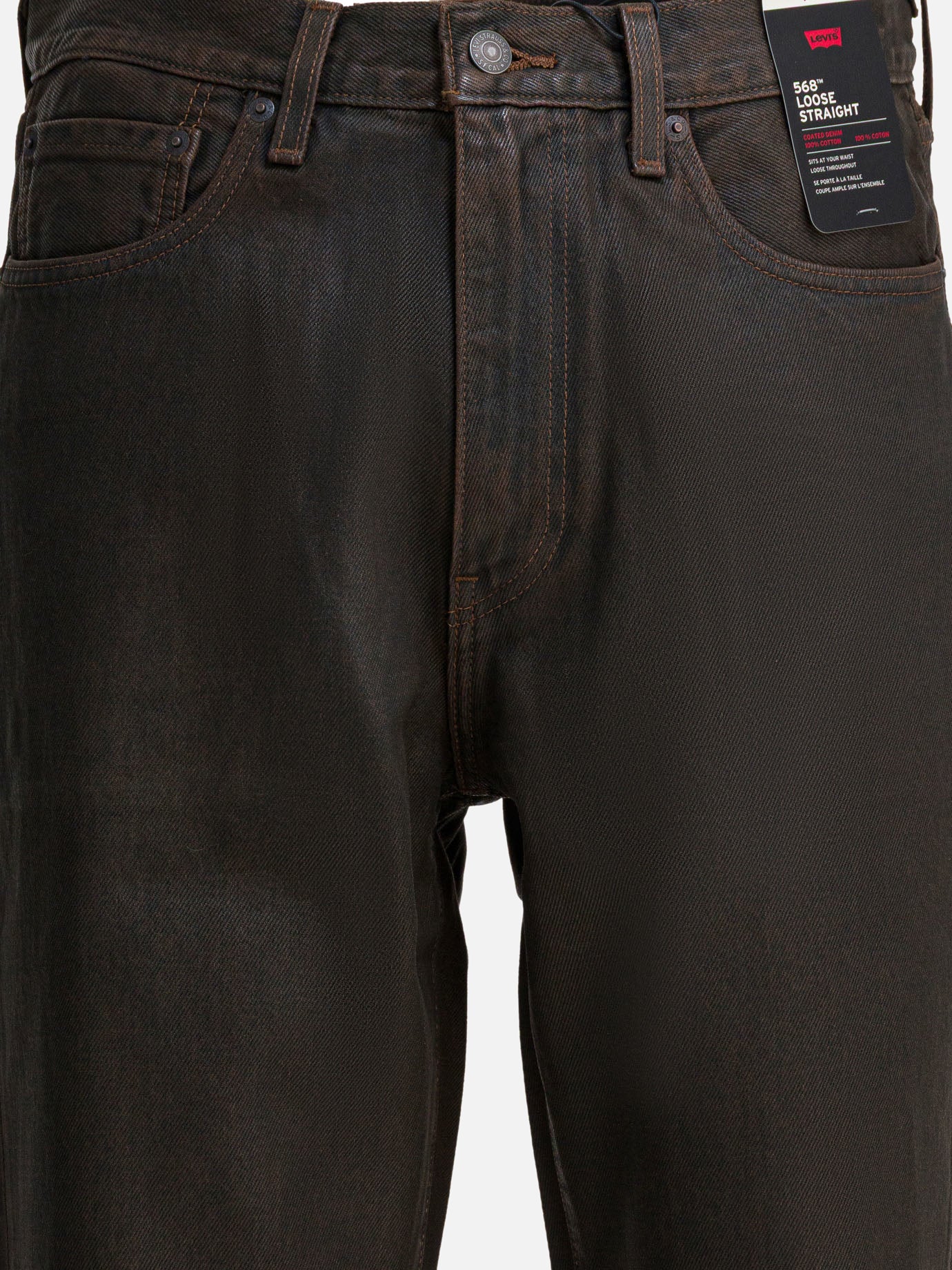 Jeans a gamba larga Denim  Marrone - Levi's Uomo | PDP | VIETTI Online Store | Zoom-Modal_3

