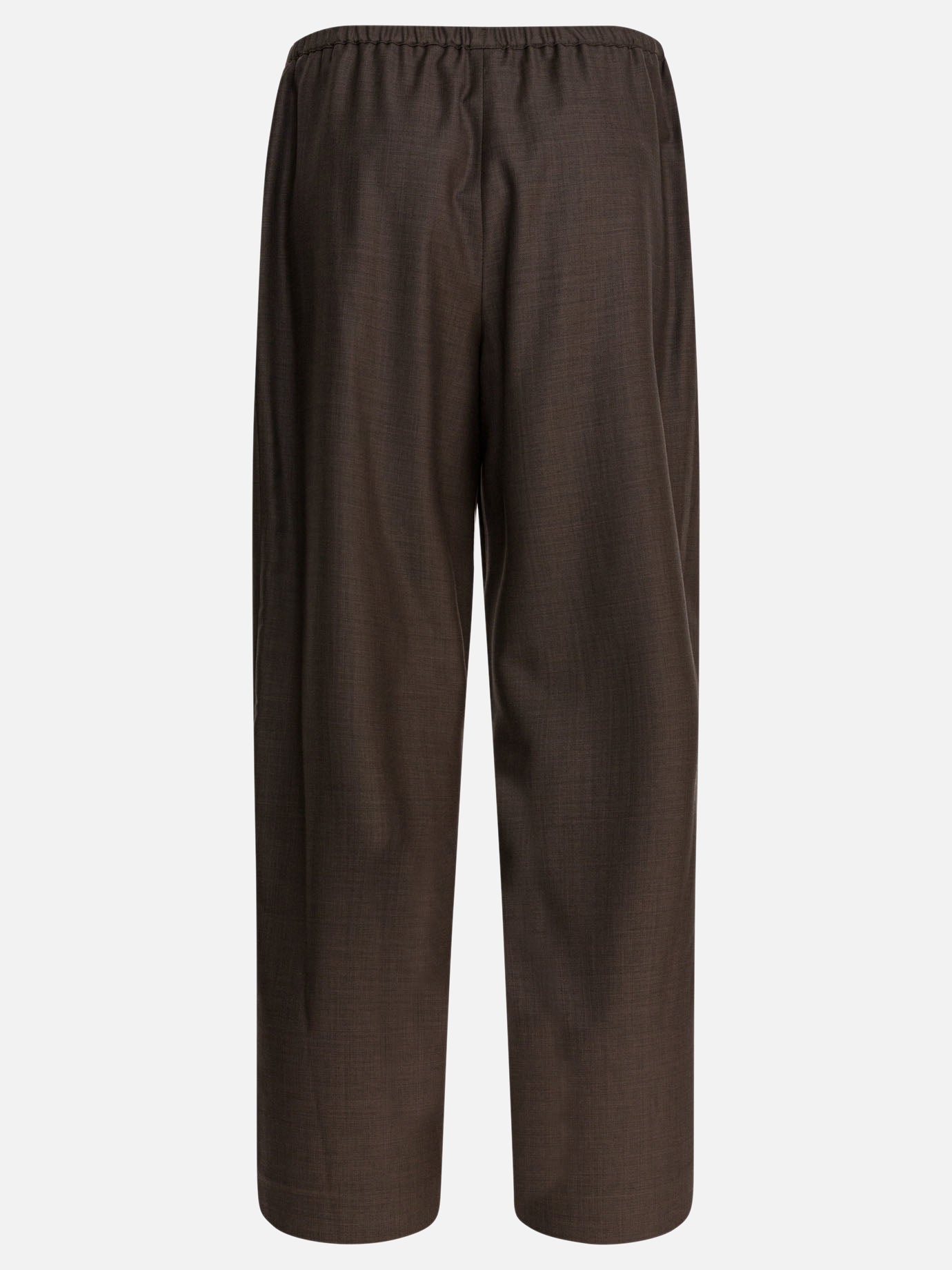 Pantaloni casual Solid colour  Marrone - LouLou De Saison Donna | PDP | VIETTI Online Store | Zoom-Modal_2
