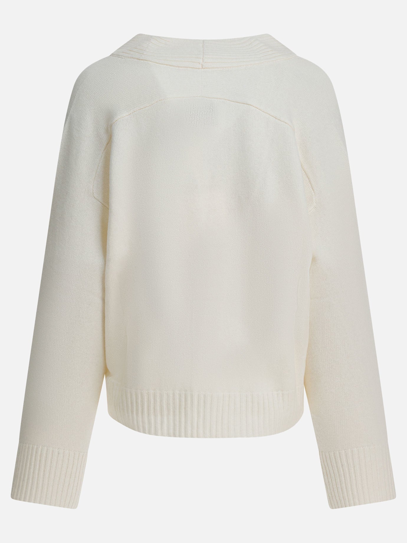 Cardigan Solid colour  Bianco - LouLou De Saison Donna | PDP | VIETTI Online Store | Zoom-Modal_2
