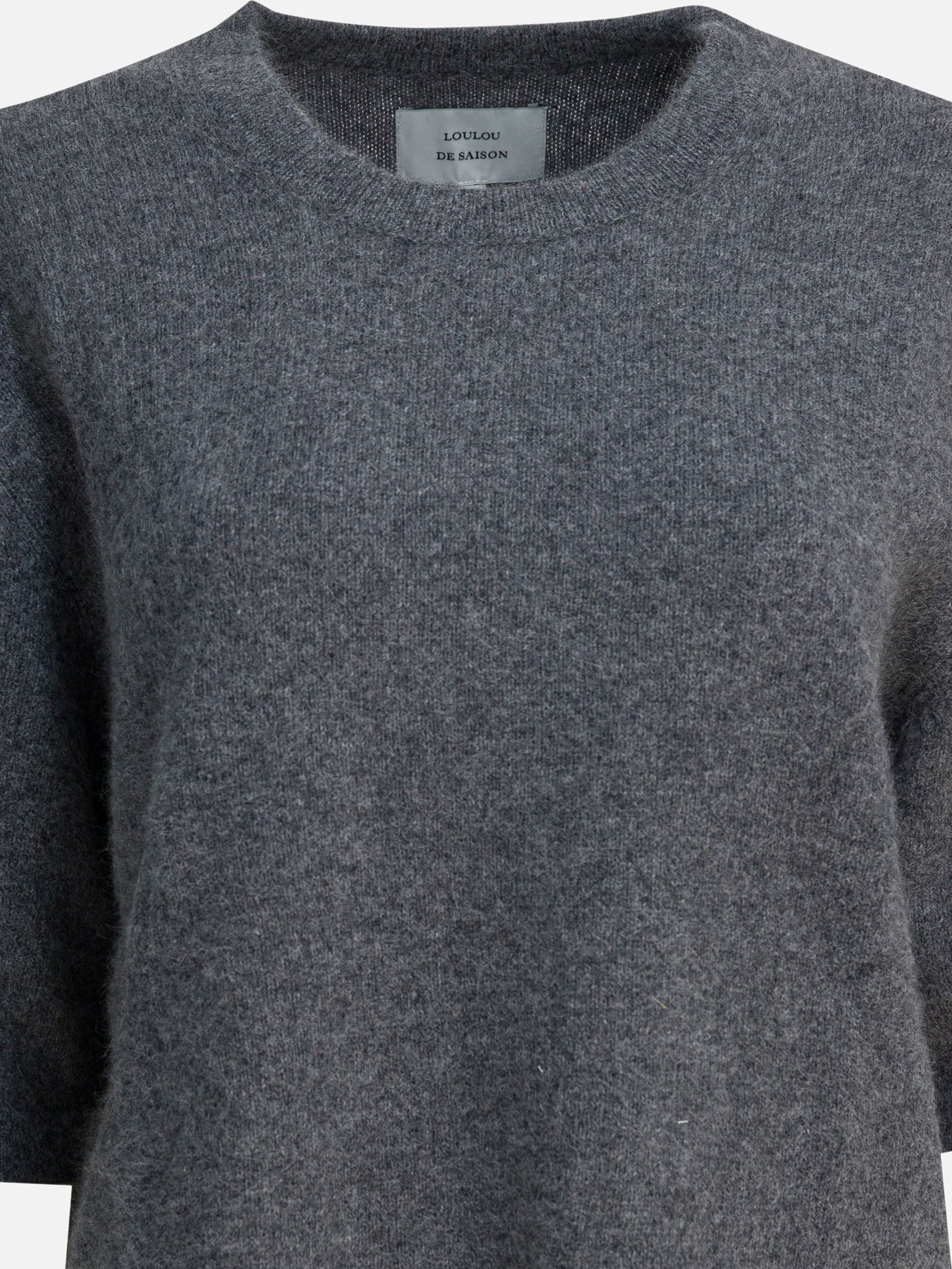 Maglioni girocollo Solid colour  Grigio - LouLou De Saison Donna | PDP | VIETTI Online Store | Zoom-Modal_3
