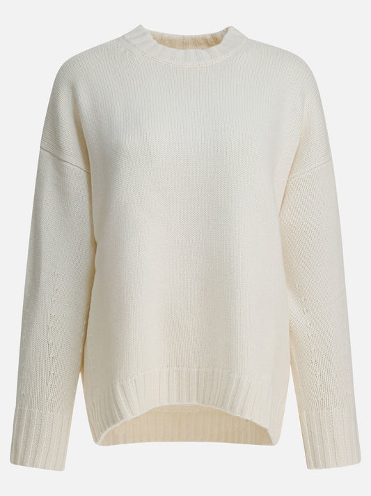LouLou De Saison "Tino" Crew-Neck Sweater White

