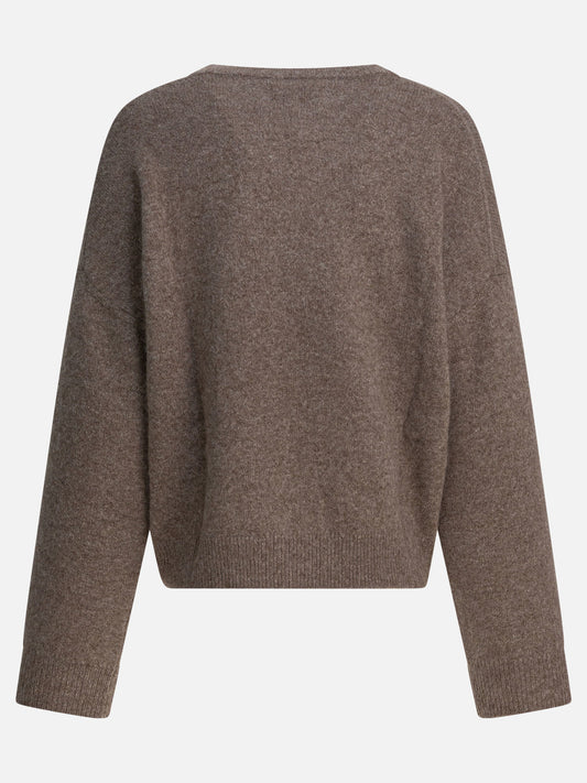 Maglioni girocollo Solid colour  Marrone - LouLou De Saison Donna | PDP | VIETTI Online Store | 2
