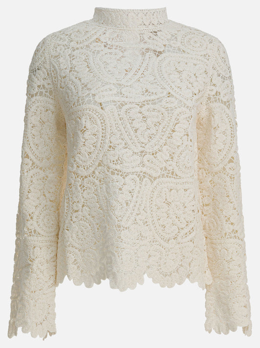 Maglioni girocollo Solid colour  Bianco - LouLou De Saison Donna | PDP | VIETTI Online Store 
