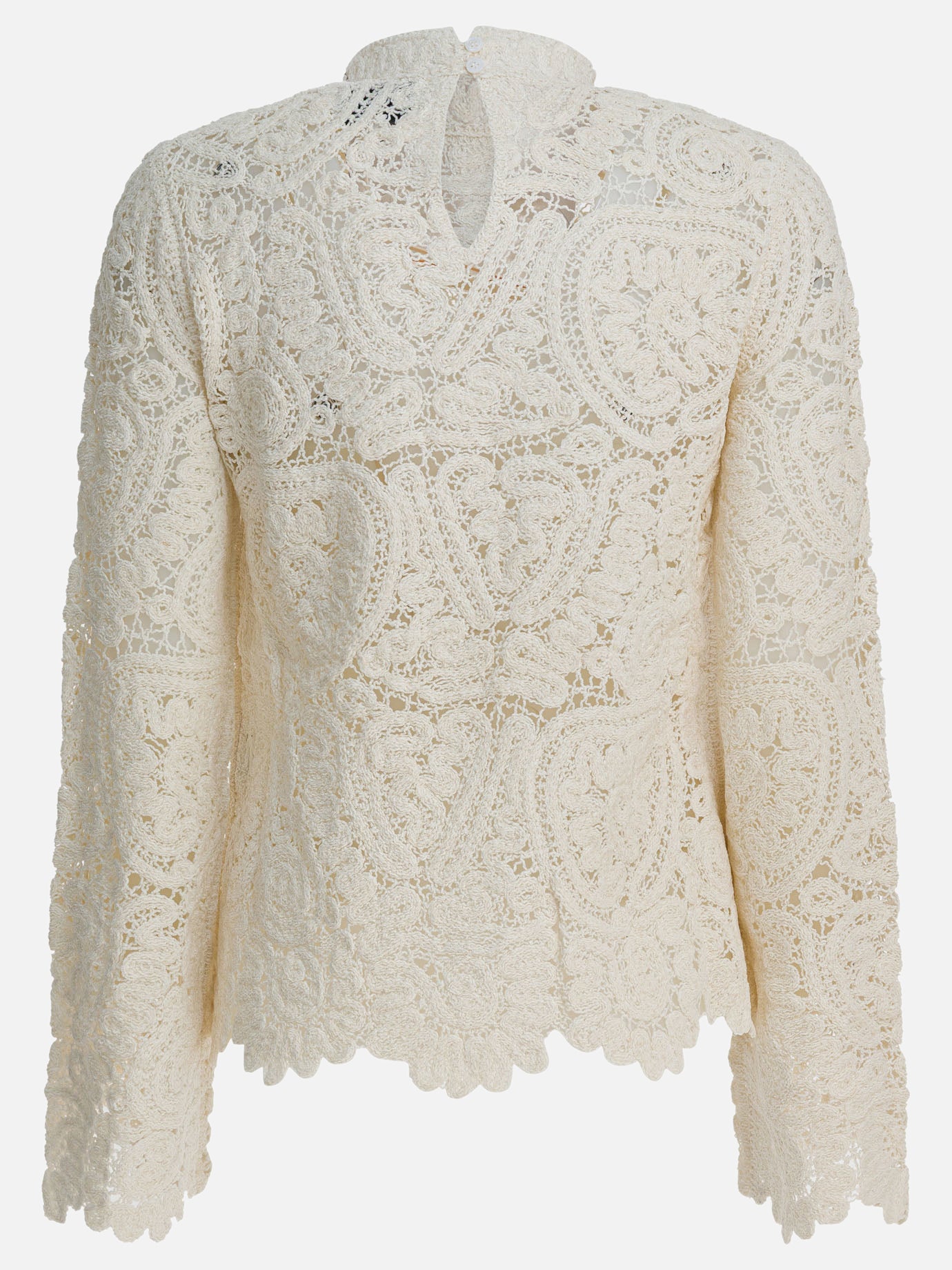 Maglioni girocollo Solid colour  Bianco - LouLou De Saison Donna | PDP | VIETTI Online Store | thumbnail_2