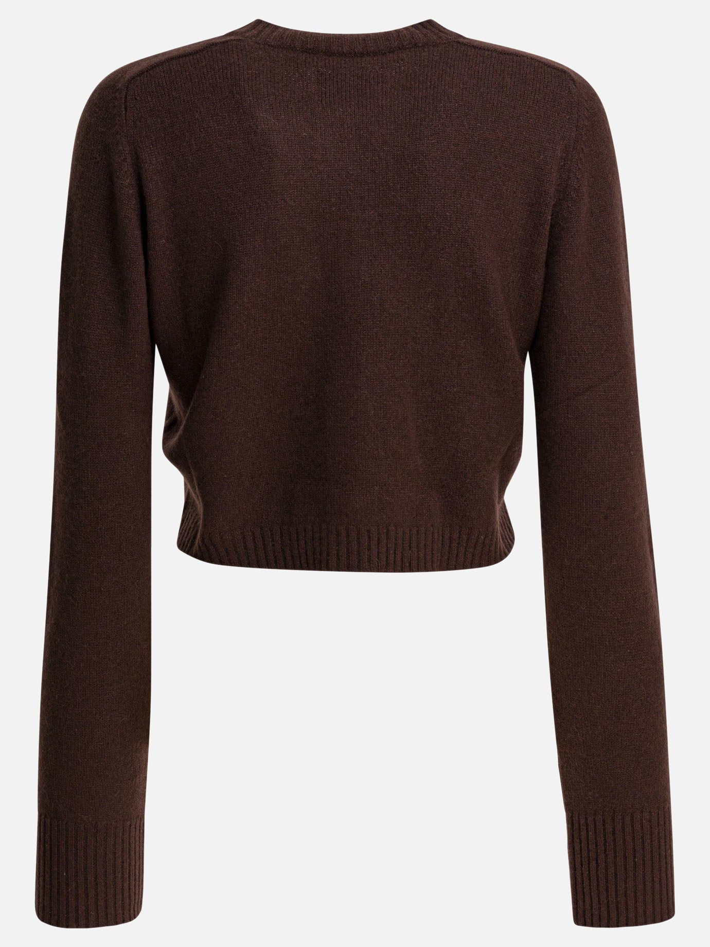 Cardigan Solid colour  Marrone - LouLou De Saison Donna | PDP | VIETTI Online Store | Zoom-Modal_2
